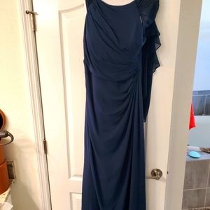 Navy Blue evening dress